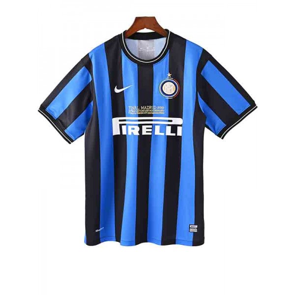 Inter milan home jersey mens retro shirt 2009-2010
